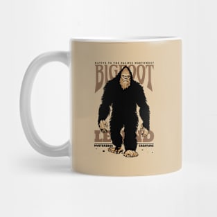 Bigfoot The Legend of Mysterious Creature Mug